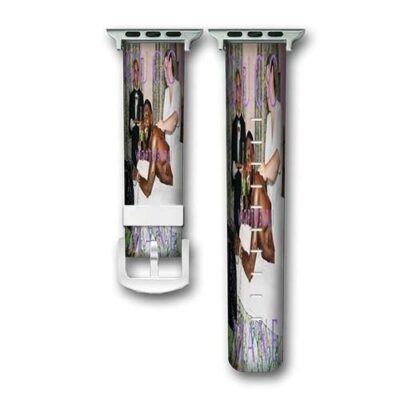 Gucci Mane Woptober II Custom Apple Watch Band Genuine Wrist Band Replacement