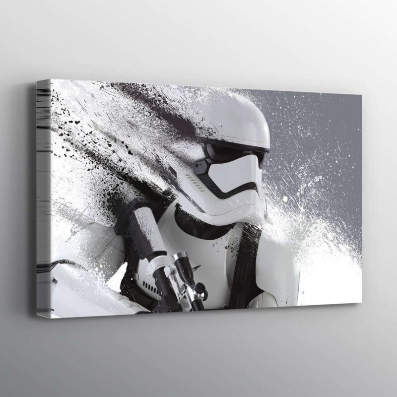 HD Star Wars Stormtrooper Print Wall Art Canvas 1