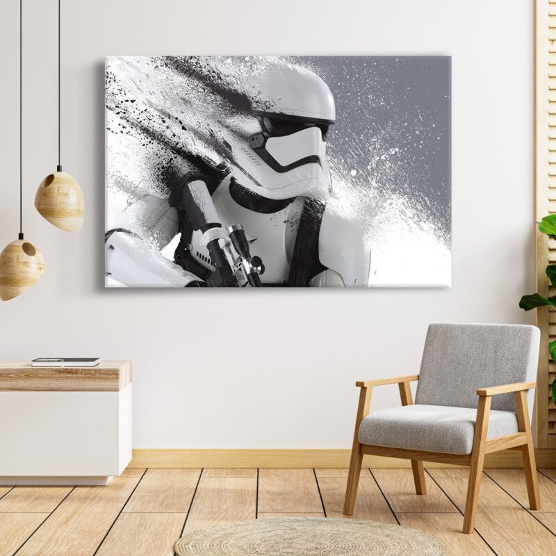 HD Star Wars Stormtrooper Print Wall Art Canvas 2 1