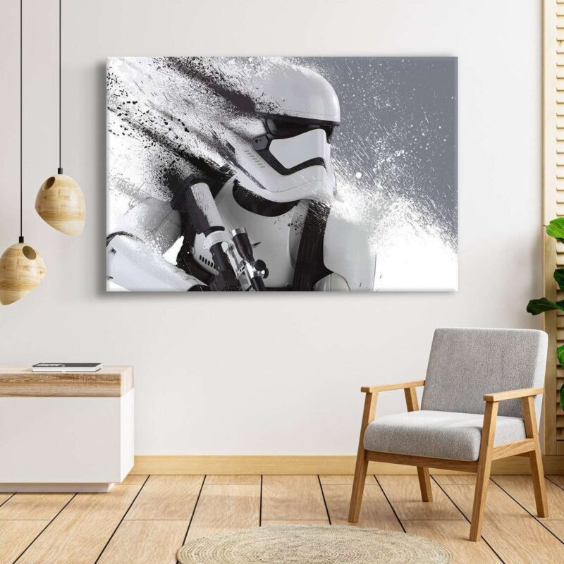 HD Star Wars Stormtrooper Print Wall Art Canvas 2