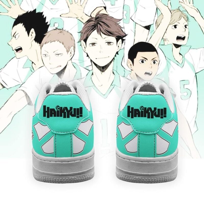 Haikyuu Aobajohsai High Sneakers Uniform Haikyuu Anime Shoes Air Force 1 Sneakers 2