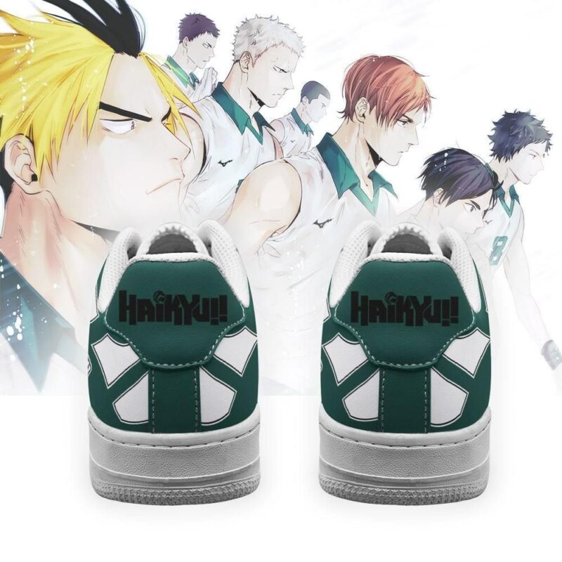 Haikyuu Date Tech High Sneakers Uniform Haikyuu Anime Shoes Air Force 1 Sneakers 2
