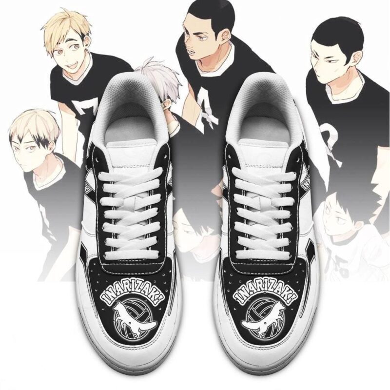 Haikyuu Inarizaki High Sneakers Uniform Haikyuu Anime Shoes Air Force 1 Sneakers 1