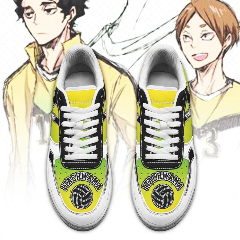 Haikyuu Itachiyama Academy Sneakers Uniform Haikyuu Anime Shoes Air Force 1 Sneakers 1