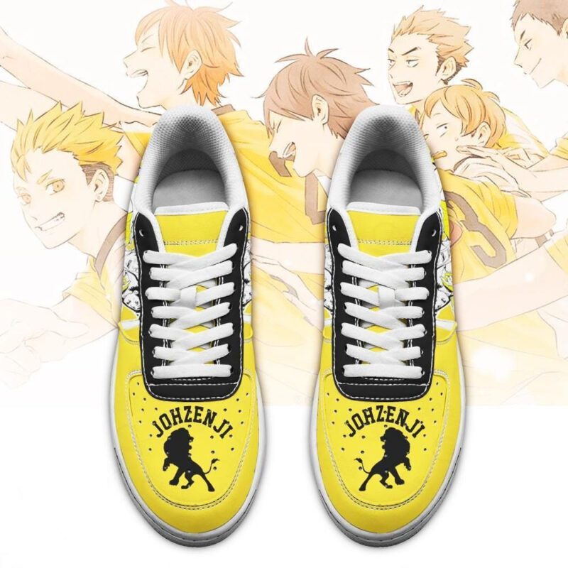Haikyuu Johzenji High Sneakers Team Haikyuu Anime Shoes Air Force 1 Sneakers 1