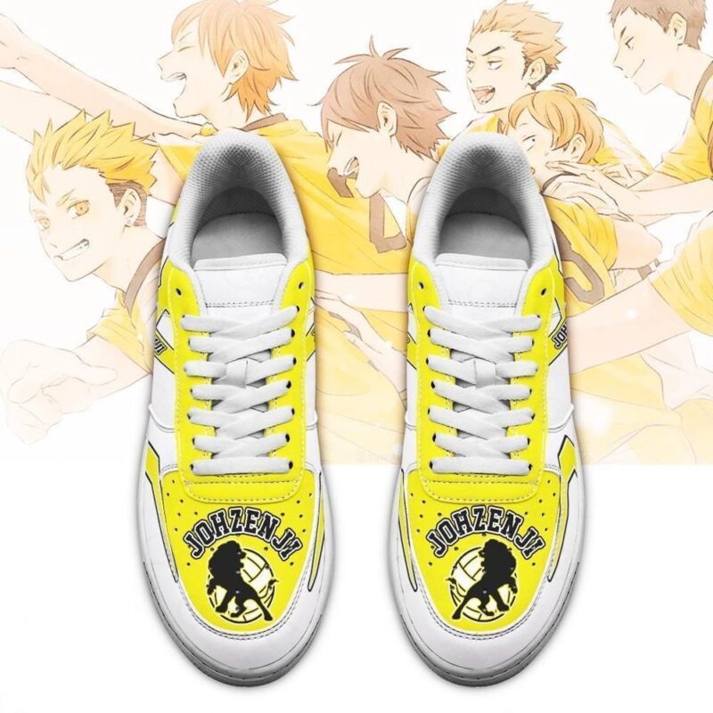 Haikyuu Johzenji High Sneakers Uniform Team Haikyuu Anime Shoes Air Force 1 Sneakers 1