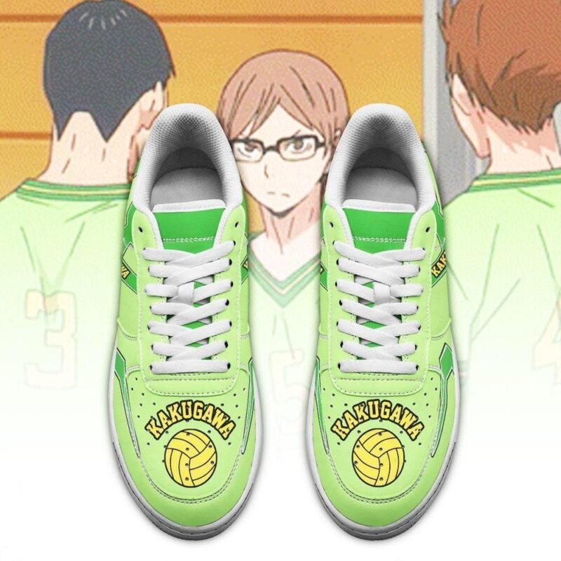 Haikyuu Kakugawa High Sneakers Uniform Haikyuu Anime Shoes Air Force 1 Sneakers 1