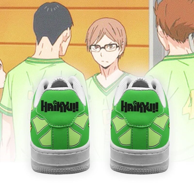 Haikyuu Kakugawa High Sneakers Uniform Haikyuu Anime Shoes Air Force 1 Sneakers 2