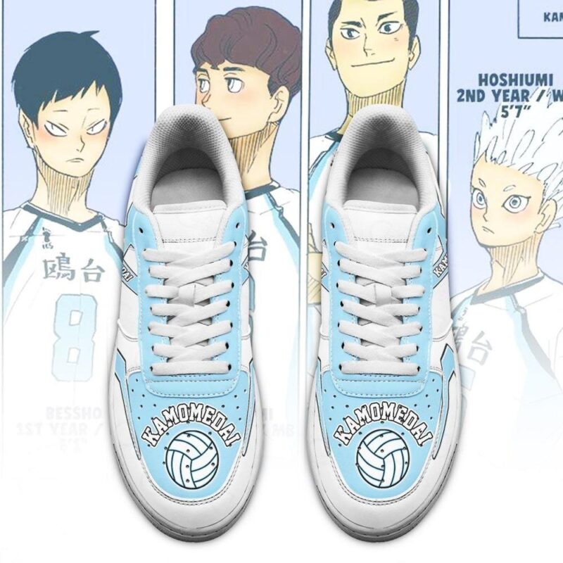 Haikyuu Kamomedai High Sneakers Uniform Haikyuu Anime Shoes Air Force 1 Sneakers 1