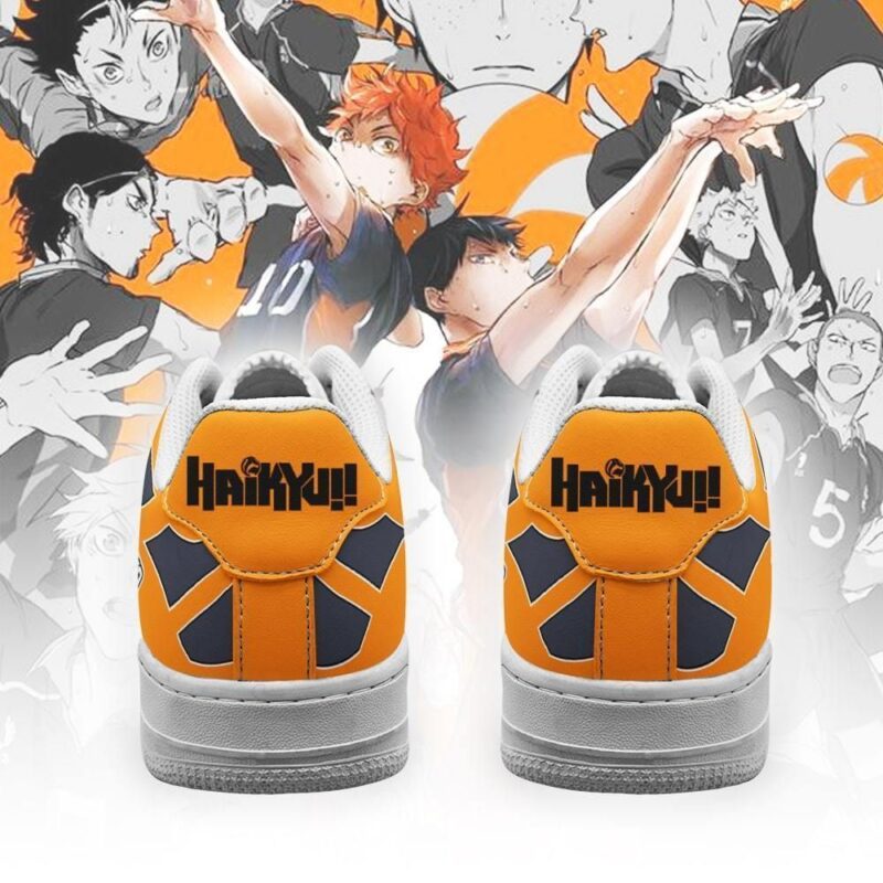 Haikyuu Karasuno High Sneakers Uniform Haikyuu Anime Shoes Air Force 1 Sneakers 2