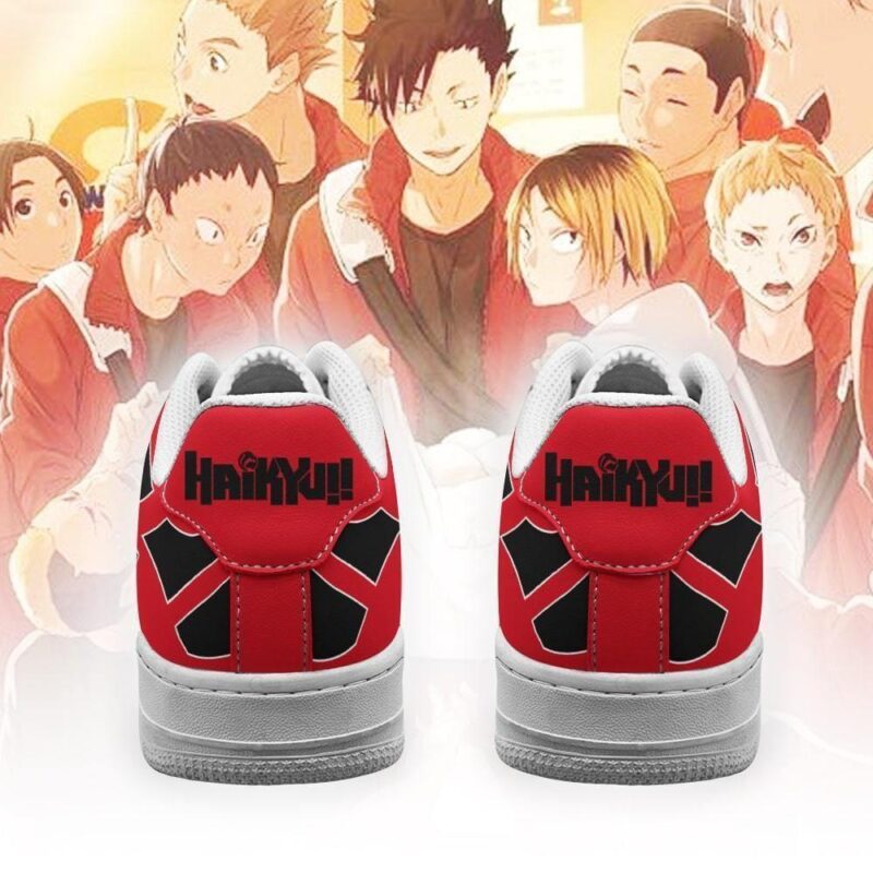 Haikyuu Nekoma High Sneakers Uniform Haikyuu Anime Shoes Air Force 1 Sneakers 2