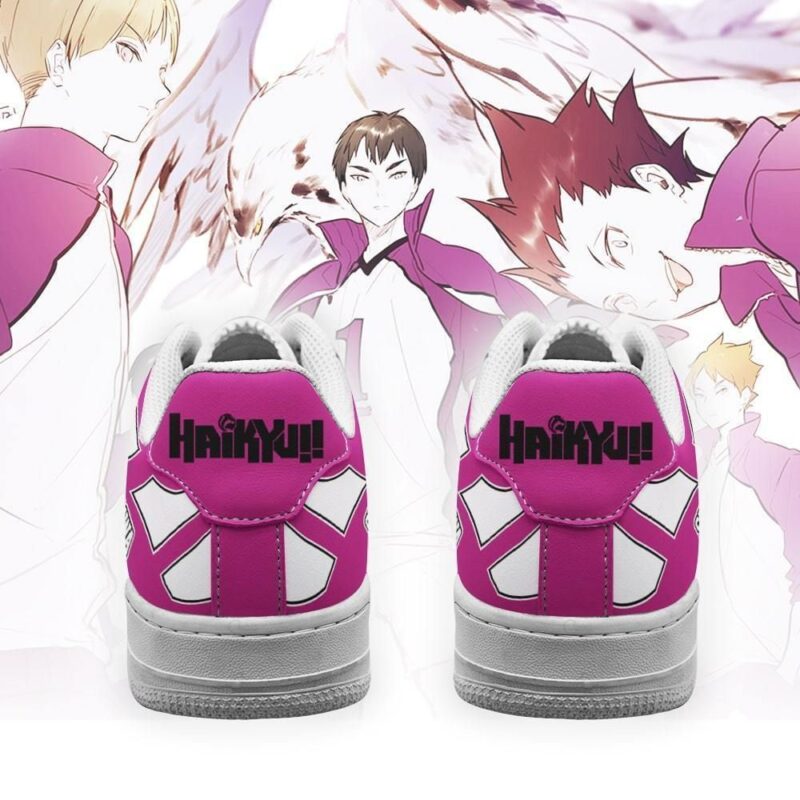 Haikyuu Shiratorizawa Academy Sneakers Uniform Haikyuu Anime Shoes Air Force 1 Sneakers 2