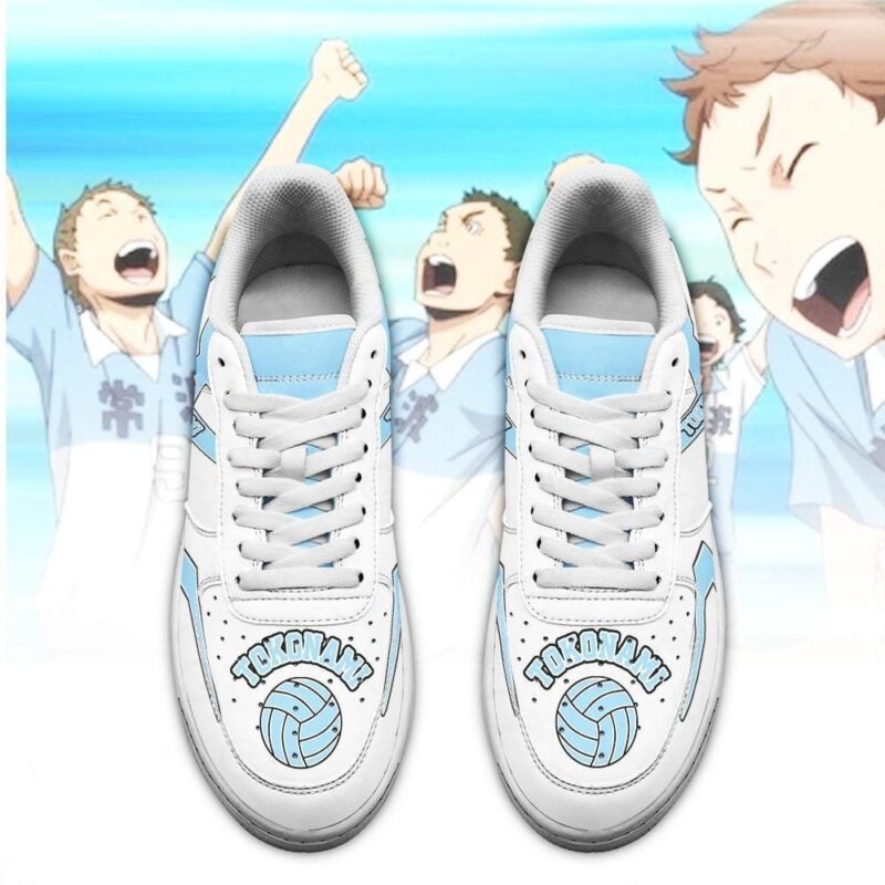 Haikyuu Tokonami High Sneakers Uniform Haikyuu Anime Shoes Air Force 1 Sneakers 1