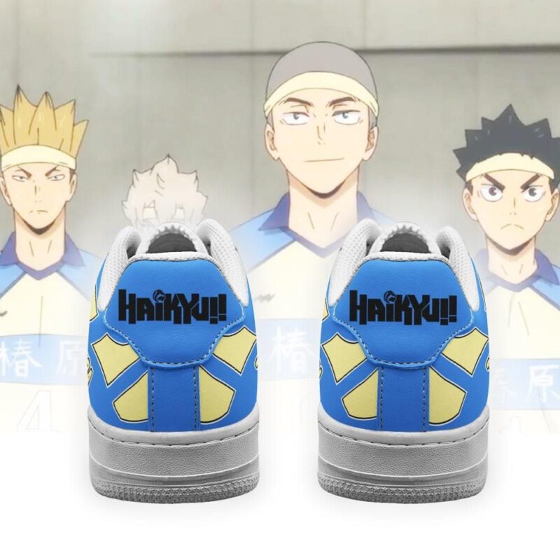 Haikyuu Tsubakihara Academy Sneakers Uniform Haikyuu Anime Shoes Air Force 1 Sneakers 2