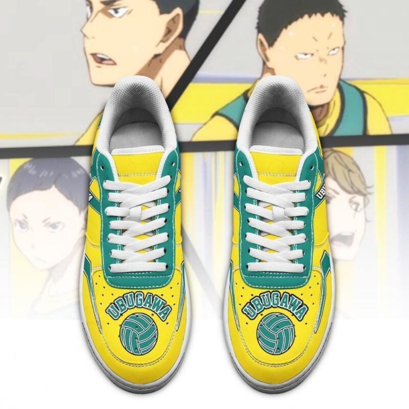 Haikyuu Ubugawa High Sneakers Uniform Haikyuu Anime Shoes Air Force 1 Sneakers 1