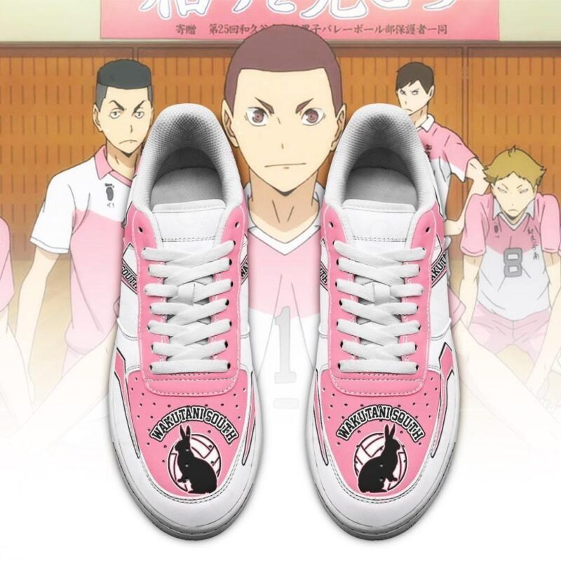Haikyuu Wakutani South High Sneakers Haikyuu Anime Shoes Air Force 1 Sneakers 1