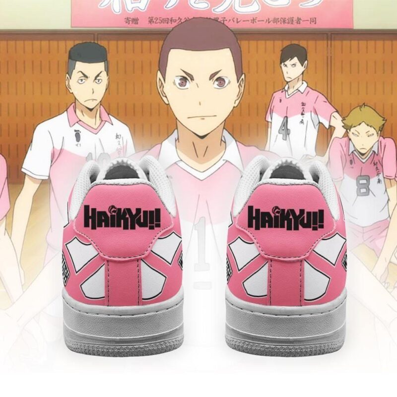 Haikyuu Wakutani South High Sneakers Haikyuu Anime Shoes Air Force 1 Sneakers 2