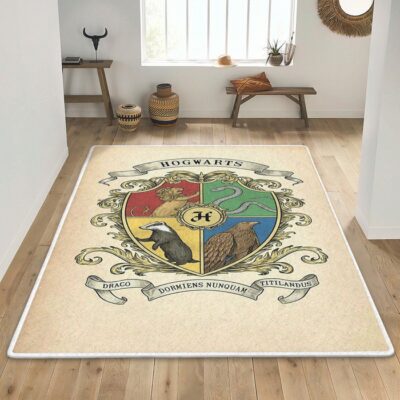 Harry Potter Rug Floor Decor
