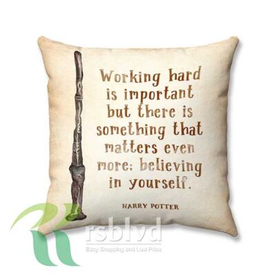 Harry Potter Motivational Quotes Custom Pillow Case Cover