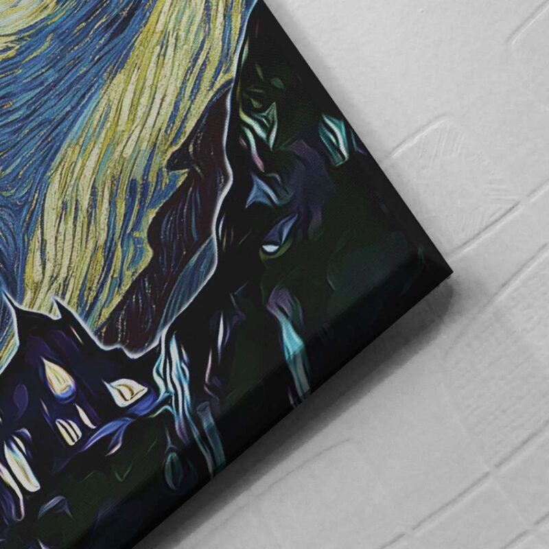Harry Potter Starry Night Hogwarts Canvas Poster Print Wall Art Decor 3