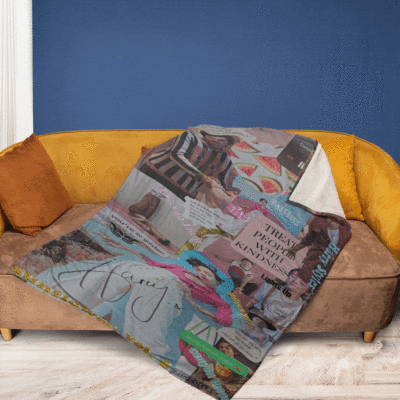 Harry Styles Fine Line Art Ver3 Thank You For The Memories Gifts Lover Harry Styles Gift For Fan Comfy Sofa Throw Blanket Gift 2