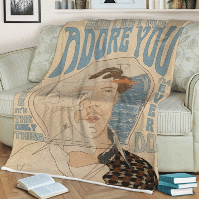 Harry Styles Fine Line Thank You For The Memories Ver16 Christmas Gifts Lover, Harry Styles Gift For Fan Comfy Sofa Throw Blanket Gift