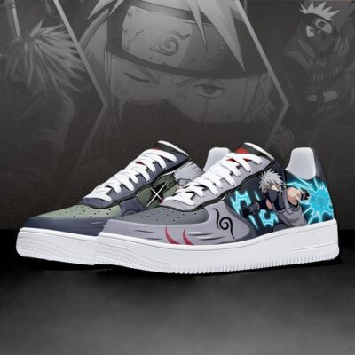 Hatake Kakashi Air Force 1 Sneakers Anbu and Jounin Naruto Custom Anime Shoes 2 Hatake Kakashi Air Force 1 Sneakers Anbu and Jounin Naruto Custom Anime Shoes 2