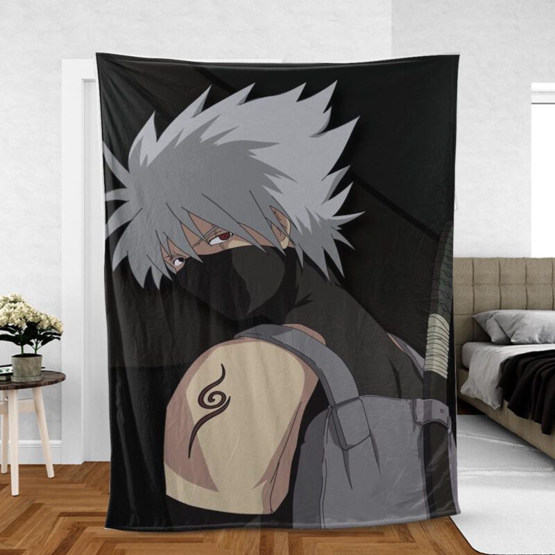 Hatake Kakashi Premium Comfy Sofa Throw Blanket Gift 5