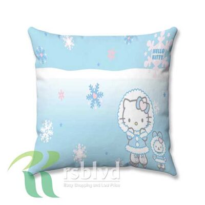 Hello Kitty Winter Wallpaper Custom Pillow Case Cover