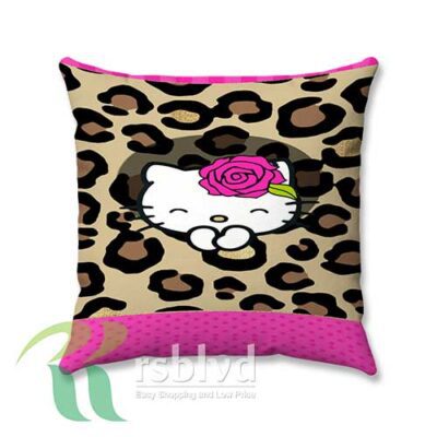 Hello Kitty Zebra Print Wallpaper Custom Pillow Case Cover