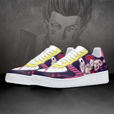 Hisoka Air Force 1 Sneakers Custom Hunter X Hunter Anime Shoes 2 Hisoka Air Force 1 Sneakers Custom Hunter X Hunter Anime Shoes 2