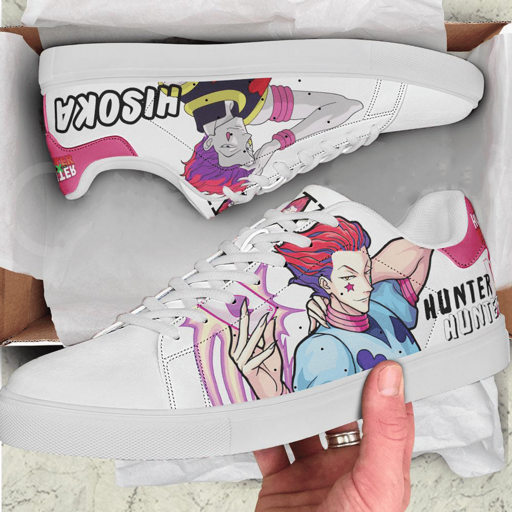 Hisoka-Skate-Low-Top-Leather-Skate-Shoes-Tennis-Shoes-Sneaker-For-Fans-1 Tennis Shoes
