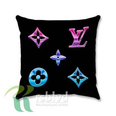 Holographic Louis Vuitton Wallpaper Custom Pillow Case Cover