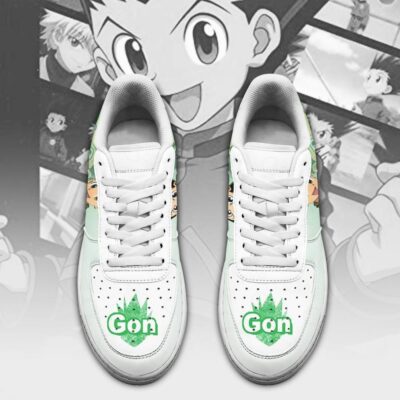 Hunter x Hunter Gon Freecss Air Force 1 Sneakers Custom Anime Shoes 1 Hunter x Hunter Gon Freecss Air Force 1 Sneakers Custom Anime Shoes 1