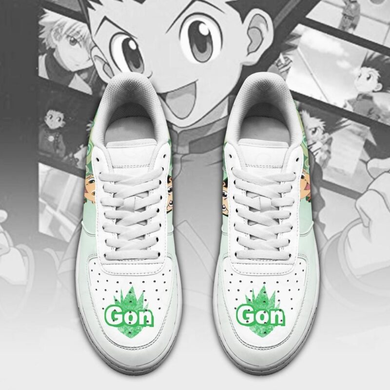 Hunter x Hunter Gon Freecss Air Force 1 Sneakers Custom Anime Shoes 1