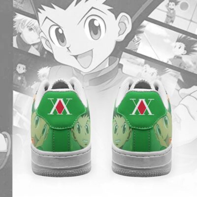 Hunter x Hunter Gon Freecss Air Force 1 Sneakers Custom Anime Shoes 2 Hunter x Hunter Gon Freecss Air Force 1 Sneakers Custom Anime Shoes 2