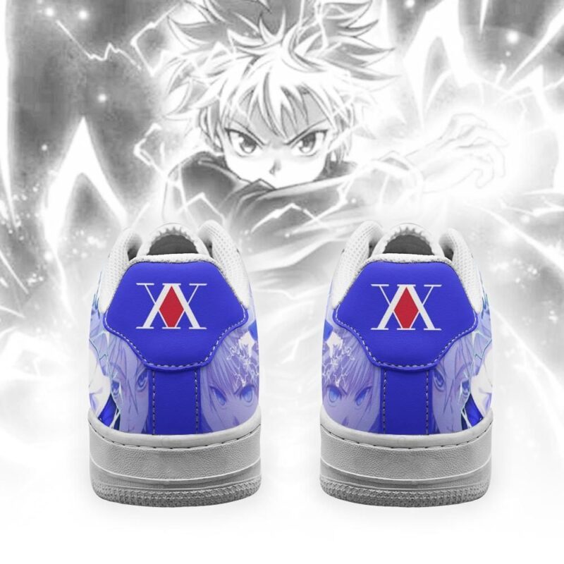 Hunter x Hunter Killua Air Force 1 Sneakers Custom Anime Shoes 2