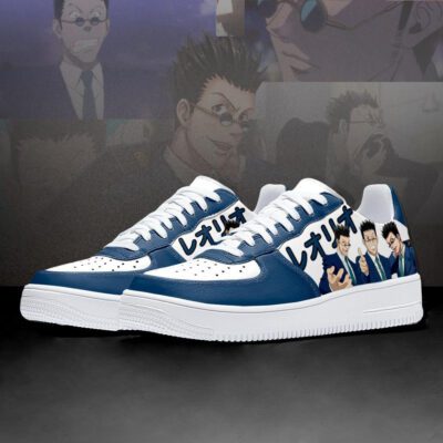 HxH Leorio Air Force 1 Sneakers Custom Hunter X Hunter Anime Shoes 2 HxH Leorio Air Force 1 Sneakers Custom Hunter X Hunter Anime Shoes 2