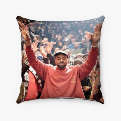 I Feel Like Pablo Kanye West Custom Pillow Case Spun Polyester Suede Square Pillow Cover