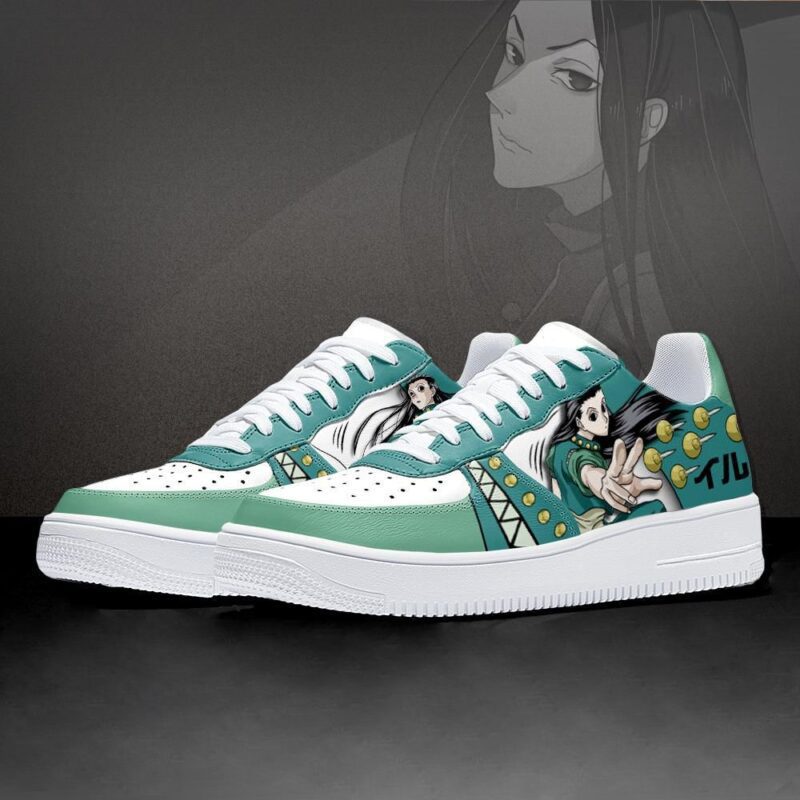 Illumi Zoldyck Air Force 1 Sneakers Custom Hunter X Hunter Anime Shoes 2