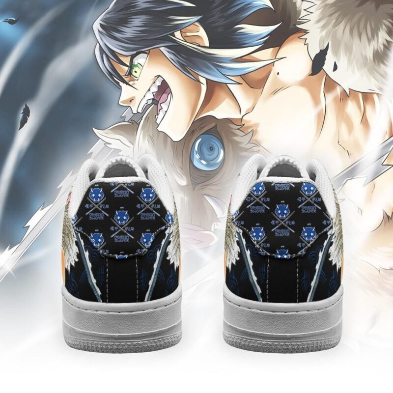 Inosuke Sneakers Custom Demon Slayer Anime Shoes Fan Air Force 1 Sneakers 2