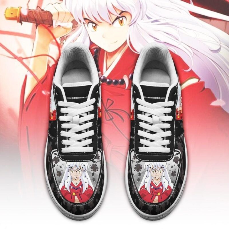 Inuyasha Sneakers Inuyasha Anime Shoes Fan Gift Idea Air Force 1 Sneakers 1
