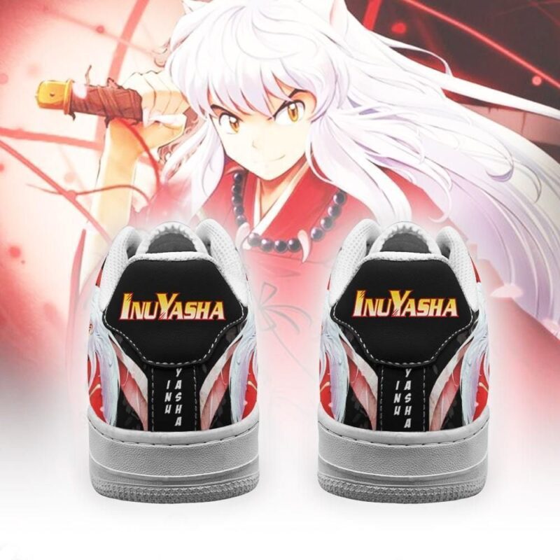 Inuyasha Sneakers Inuyasha Anime Shoes Fan Gift Idea Air Force 1 Sneakers 2