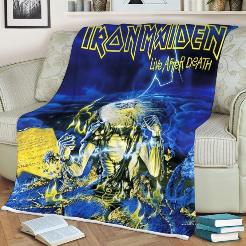 Iron Maiden Heavy Metal Music Band Live After Death Fan Gift