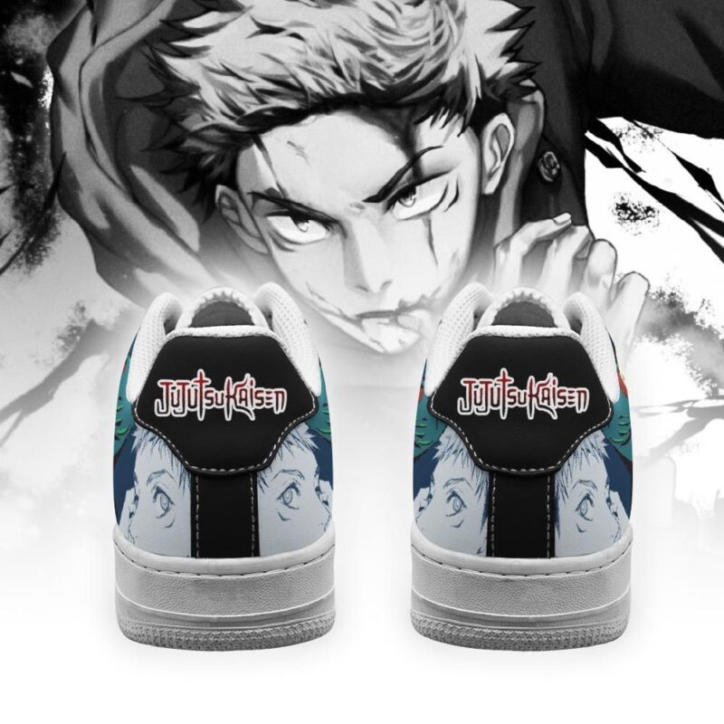Itadori Yuuji Jujutsu Kaisen Air Force 1 Sneakers Custom Anime Shoes 2
