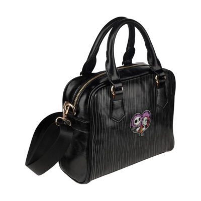 Jack and Sally Lady Leather Shoulder Hand Bag SB0101 2