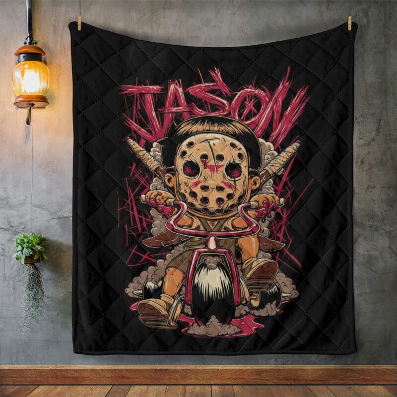 Jason Voorhees Horror Characters Blanket Gift For Fan Jason Voorhees Horror Characters Blanket 3