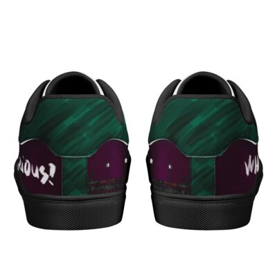 Joker Put On a Happy Face Black Low Top Leather Stan Smith Shoes SST1213 3 Joker Put On a Happy Face Black Low Top Leather Skate Shoes Tennis Shoes Sneaker For Fans 3