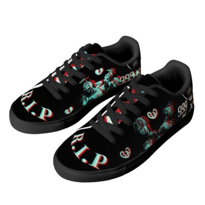 Juice Wrld And XXXTentacion Low Top Leather Stan Smith Shoes SST1219 3 Juice Wrld And XXXTentacion Low Top Leather Skate Shoes Tennis Shoes Sneaker For Fans 3