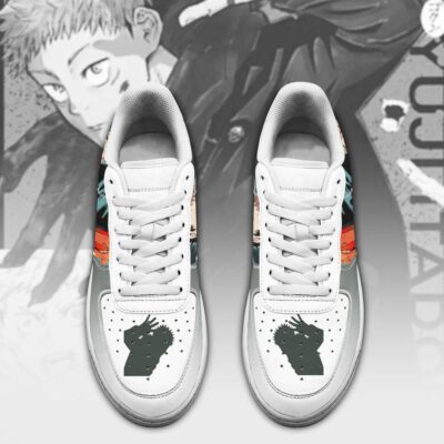 Jujutsu Kaisen Itadori Yuuji Air Force 1 Sneakers Custom Anime Shoes 1 Jujutsu Kaisen Itadori Yuuji Air Force 1 Sneakers Custom Anime Shoes 1